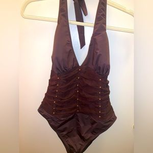 Beautiful brown halter Magic Suit
